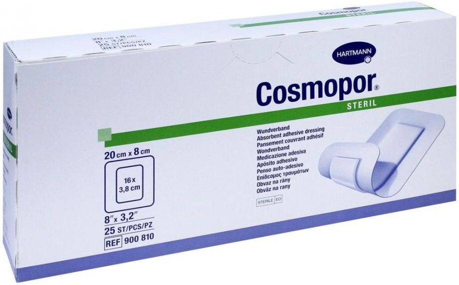 Cosmopor steril 8x20 cm