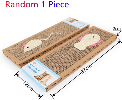 Inspire Picks Sisal Cat Scratching Mat For Claw Care & Furniture Protection random Pattern