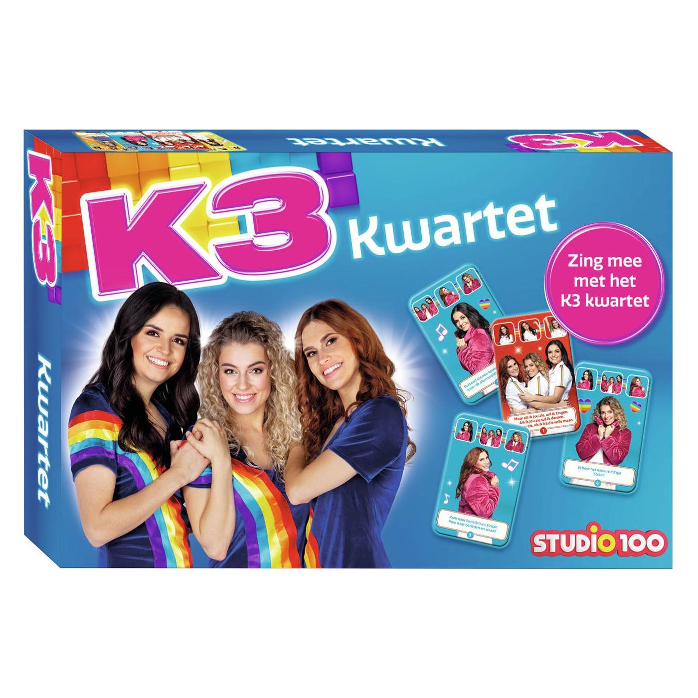 Studio 100 K3-Quartett (Niederländisch, 2 - 4 Spieler) (20844620)
