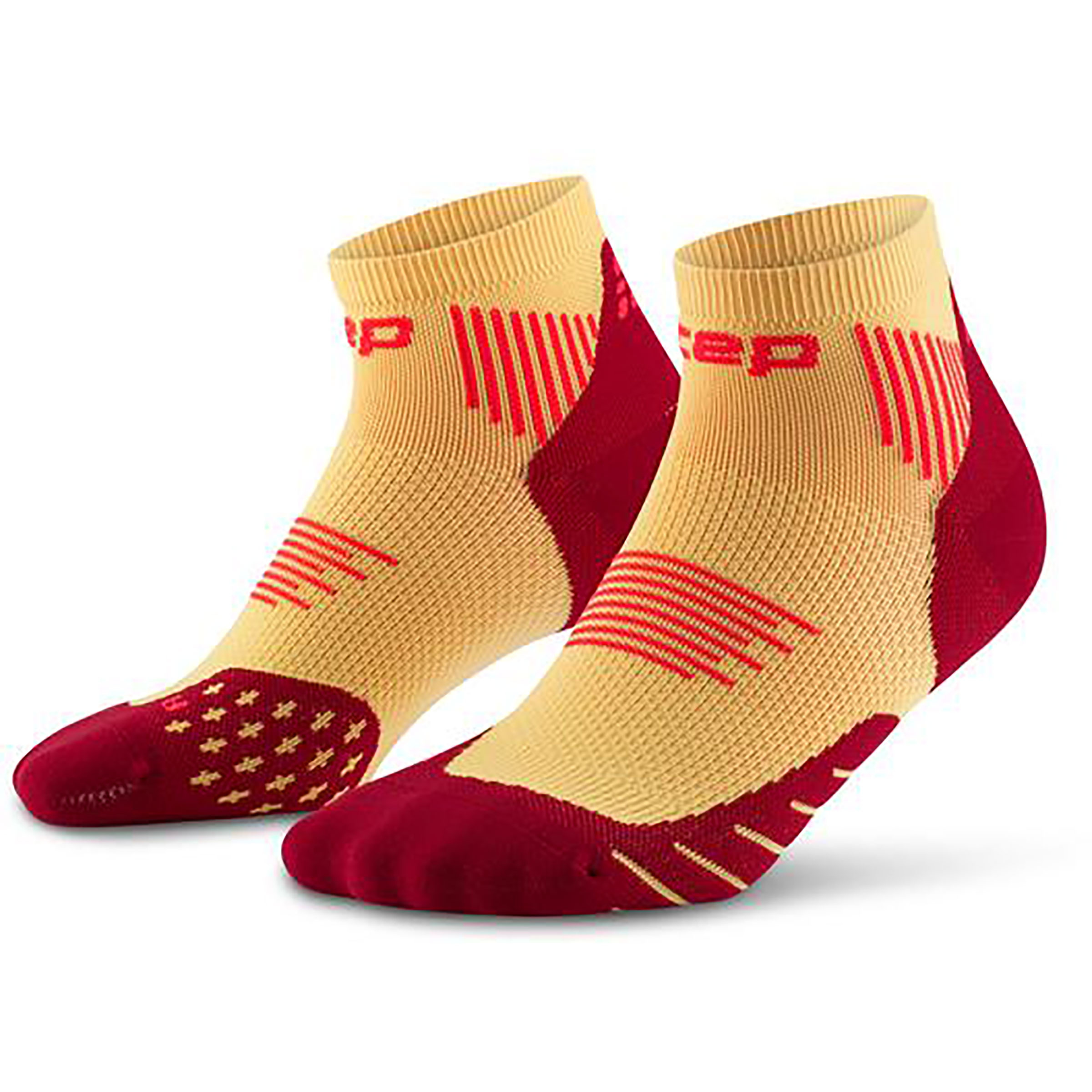 CEP Run 5.0 Damen Laufsocken gelb Größe 34 Laufen | Trailrunning Elastisch