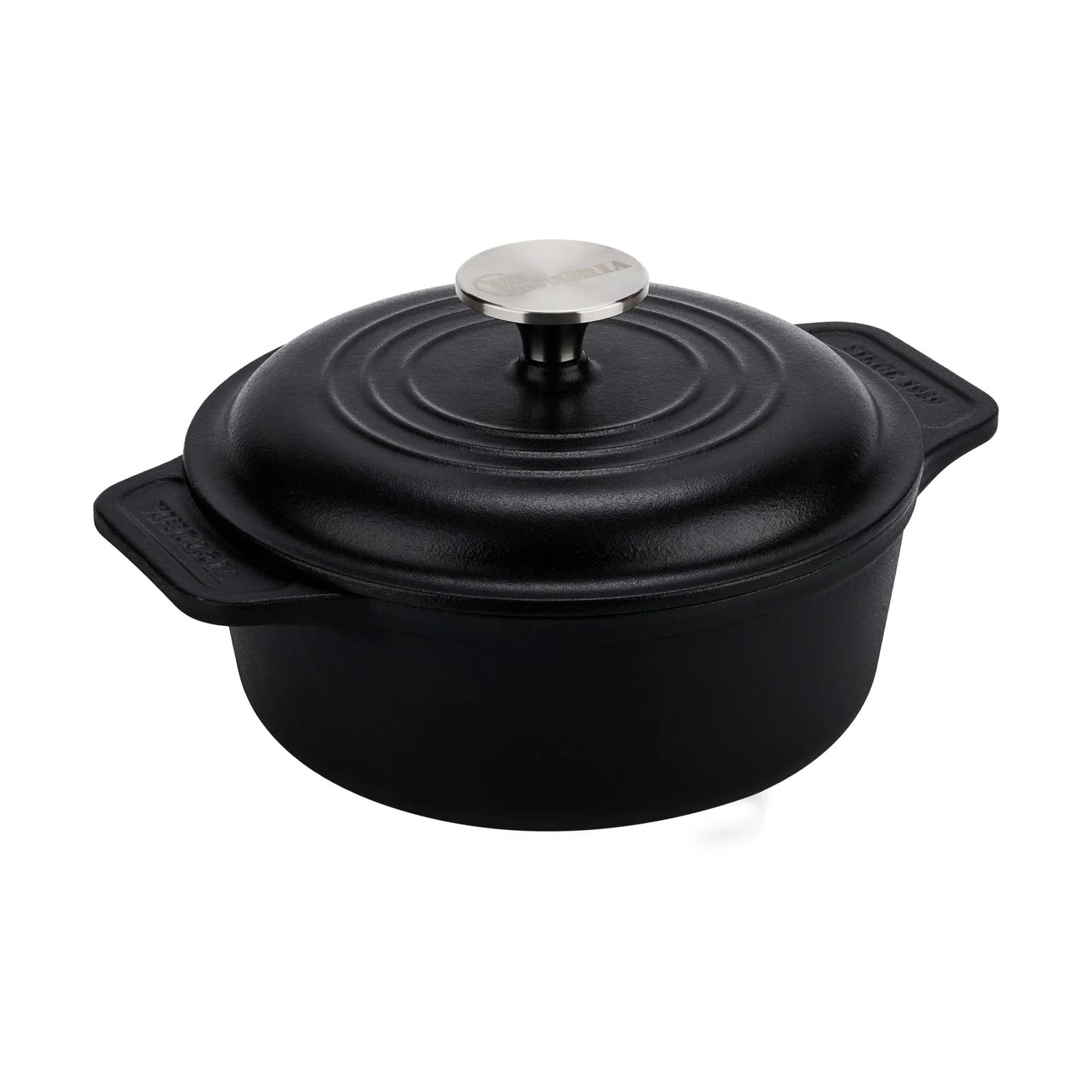 Victoria gietijzeren geëmailleerde braadpan 1,9 l