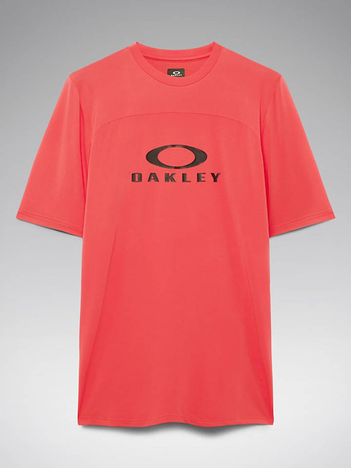 Oakley Fahrradshirt "Free Ride RC" in Rot - M