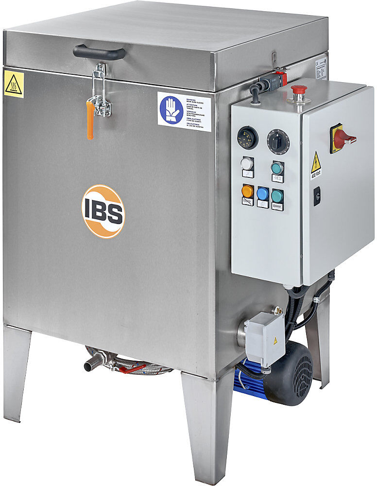 Waschautomat Typ Mini 60 U 400 V, Tragfähigkeit 100 kg, Arbeitsflächen-BxT 600 x 600 mm IBS Scherer