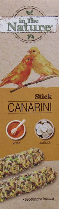 In The Nature Canarini Sticks 60G MIELE E BANANA