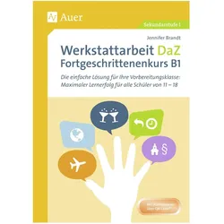Werkstattarbeit DaZ - Fortgeschrittenenkurs B1, Schulbücher von Jennifer Brandt