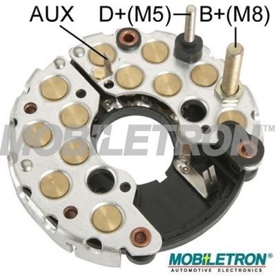 MOBILETRON Gleichrichter, Generator rb42h 120mm für Mercedes Ford
