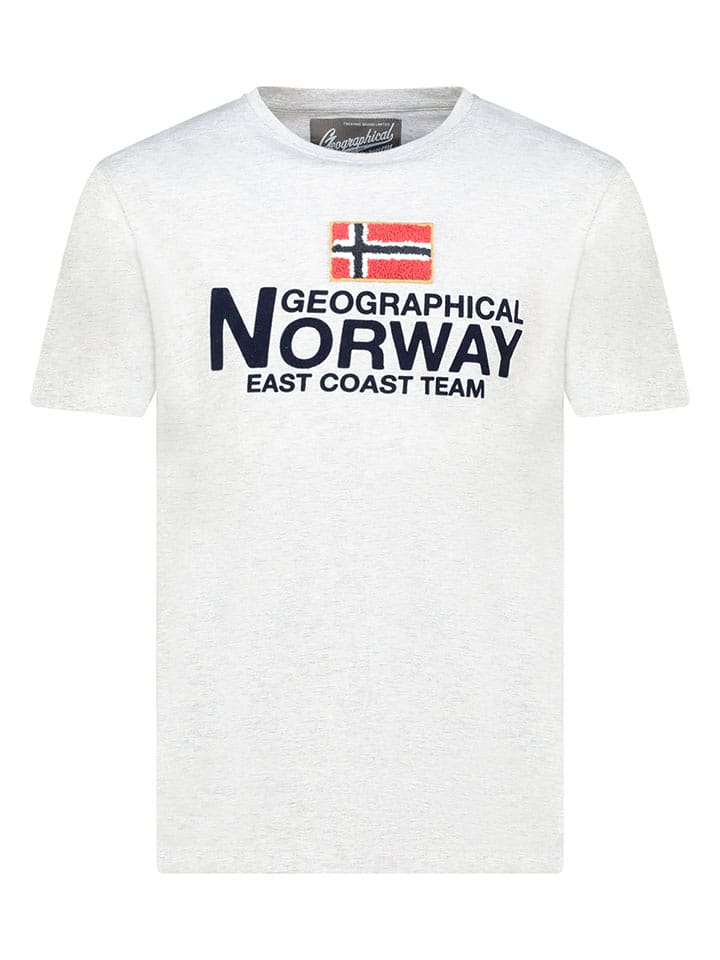 Geographical Norway Shirt "Jacky" in Hellgrau - S