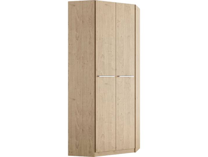 Eckkleiderschrank PRIESS Barcelona Kleiderschrank Ecklösung Raumwunder , braun (edelbuchefarben), B:78cm H:193cm T:78cm, Holzwerkstoff, Schränke, Eckkleiderschrank, in 2 Tiefen Schrank Eckschrank Garderobe