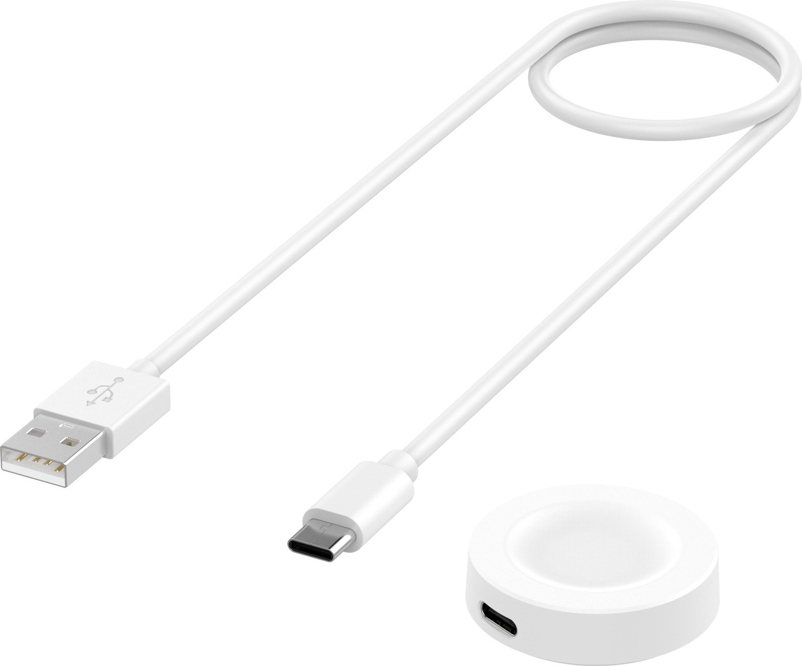 INF Oplader voor Huawei Watch GT5 - Wit, Afneembaar Ontwerp
