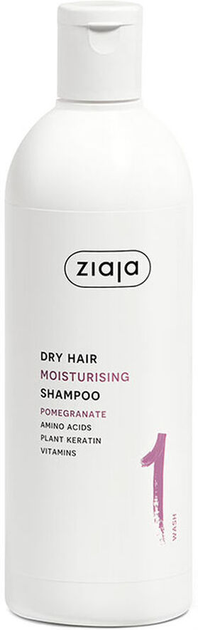 Ziaja Plant Essentials shampooing hydratant à la grenade 400 ml