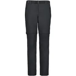 CMP Campagnolo, Damen, Outdoorhose, Stretch Long Zip Off Hose (XXL), Grau