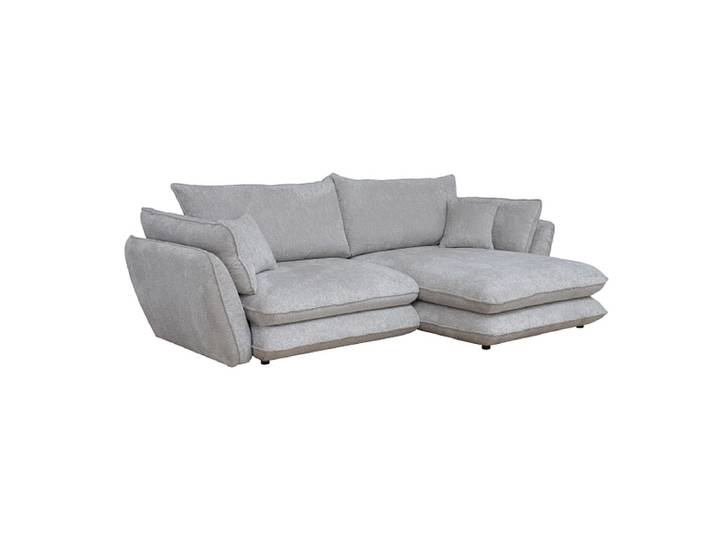 Ecksofa PLAY Stoff grau
