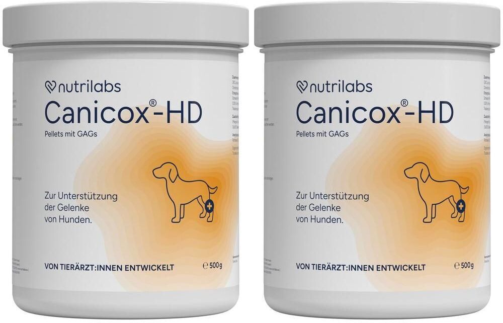 Nutrilabs Canicox HD Pellets f.Hunde 2x 2x500 g