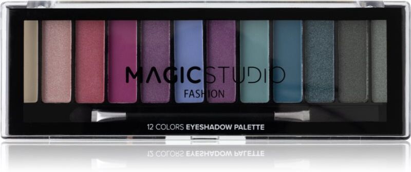Magic studio 12 Colors Eyeshadow Palette palette de fards à paupières 02 Fashion 12x1.5 g