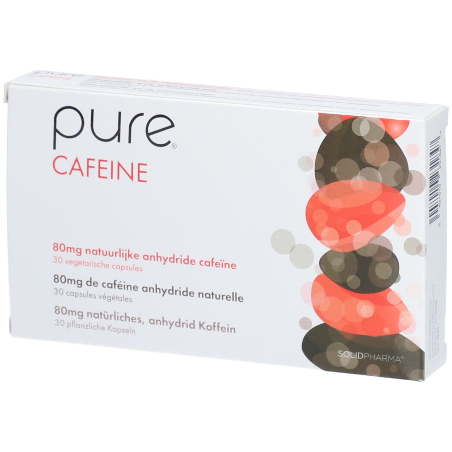 Pure Cafeine Solid Pharma 30 St Kapseln