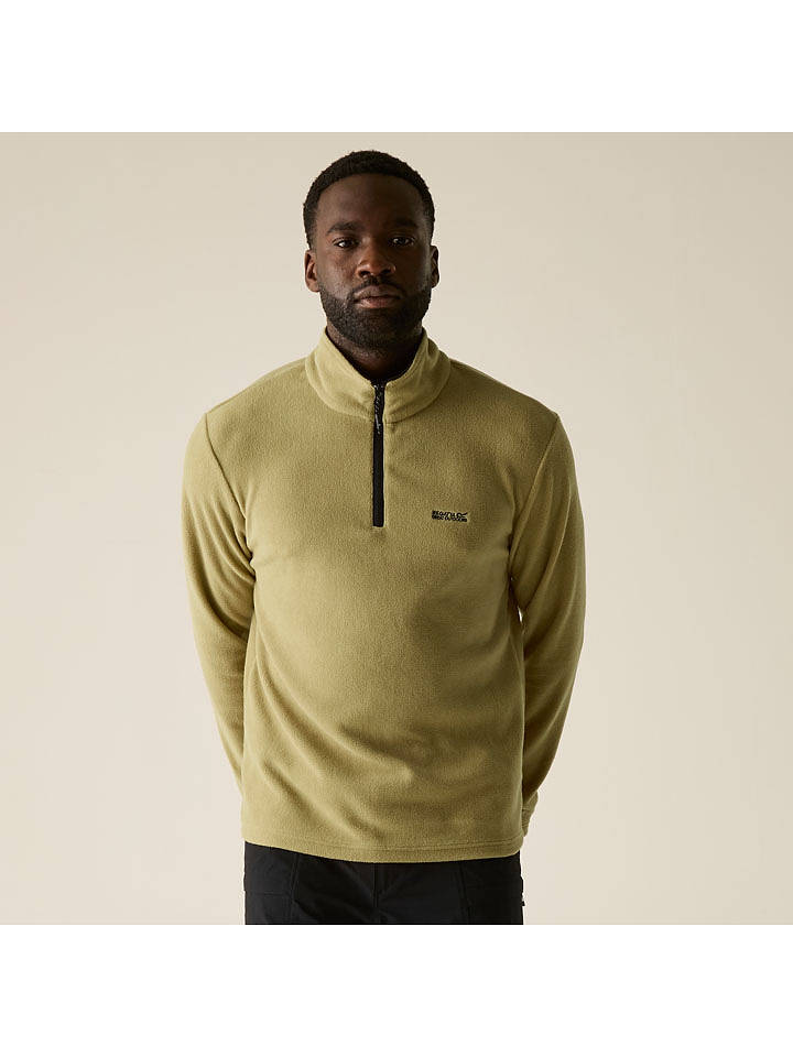 Regatta Fleecepullover "Thompson" in Gelb - 3XL