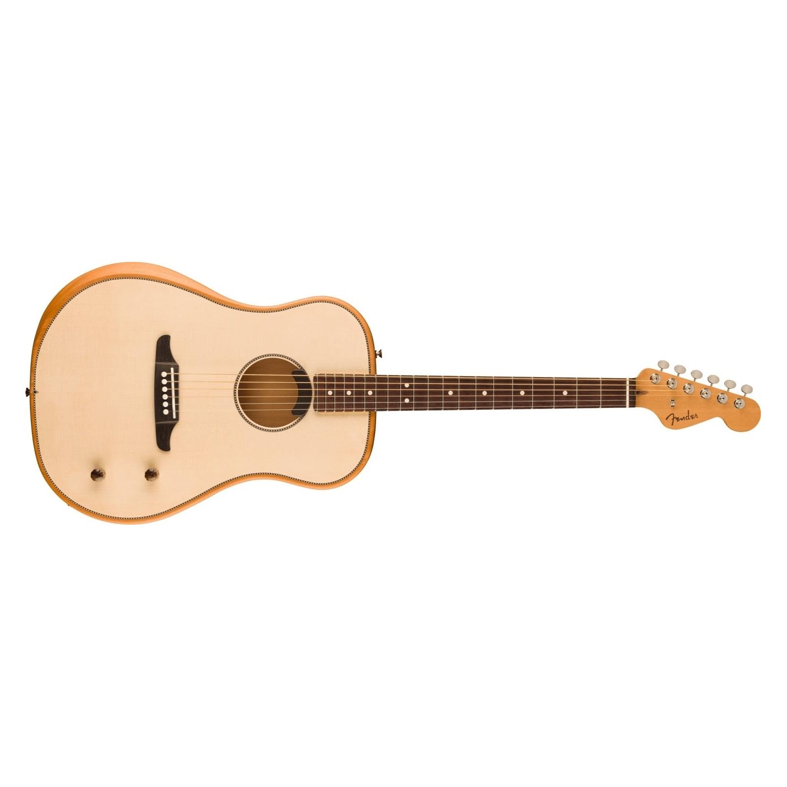 Fender Highway Series Dreadnought RW Natural elektrisch-akoestische westerngitaar met deluxe gigbag (Akustik Gitarre, Mahagoni, Rosewood, Sitka Spruce) (0972512121)