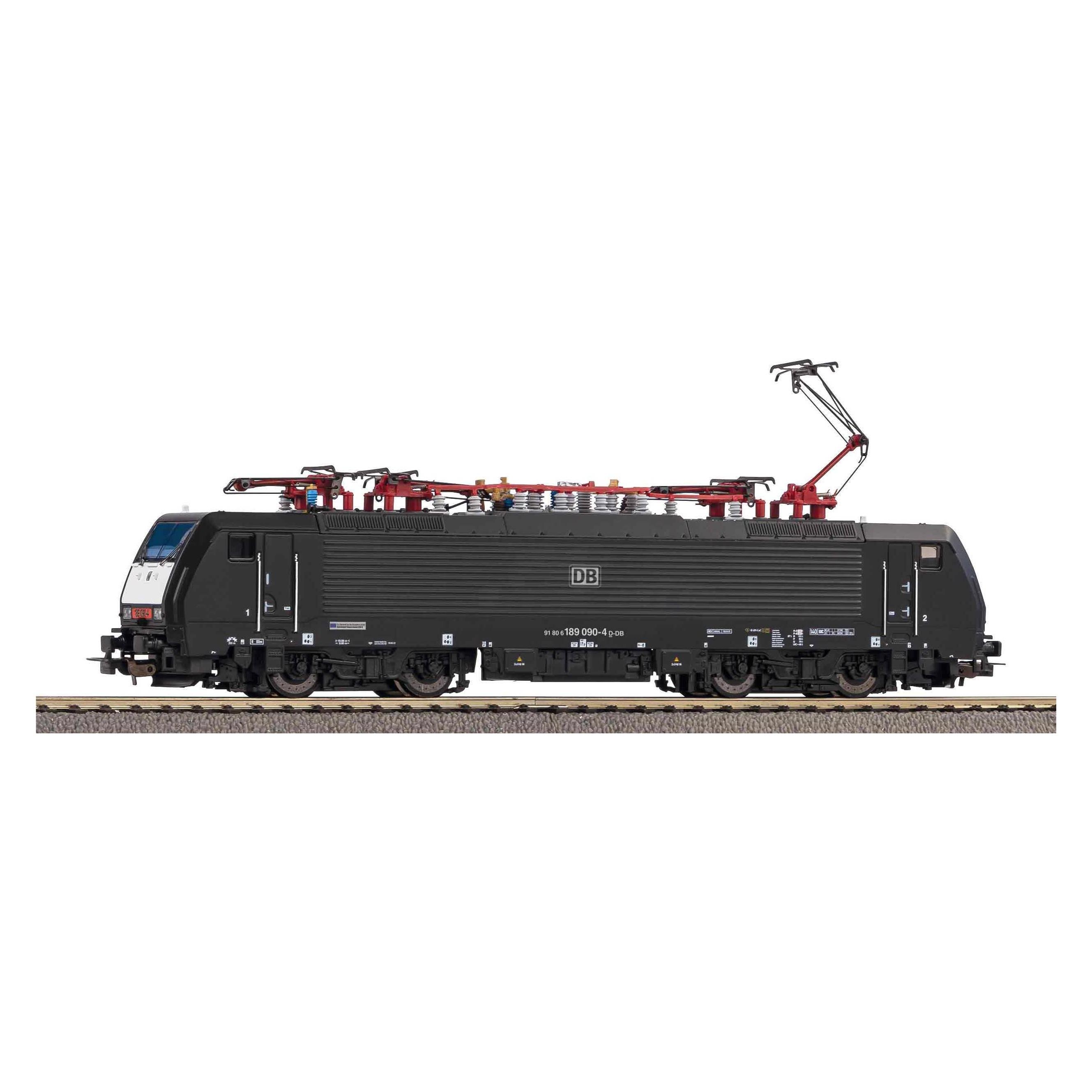 Piko E-Lok BR 189 Schwarz DB AG VI + DSS PluX22 (Spur H0) (57968)