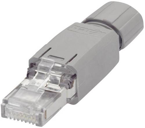 WAGO RJ45-Steckverbinder IP20 - CAT5e 750-975 Stecker, gerade Pole: 8P8C Grau 1St.