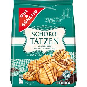 Gut&Günstig Kekse Schoko-Tatzen, 250 g