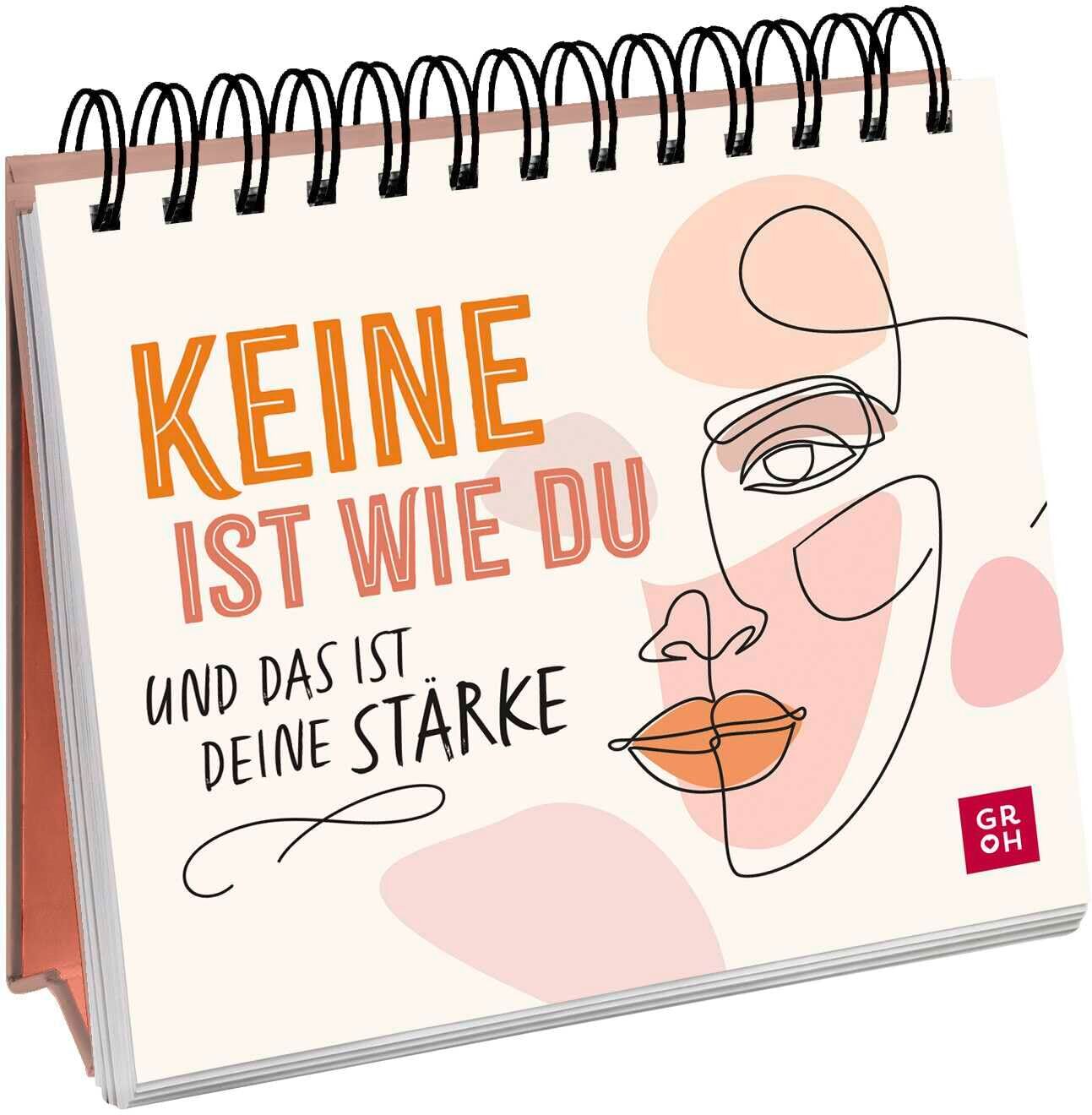 Keine ist wie du und das ist deine Stärke - Aufstellbuch: Minibuch zum Aufstellen. Mit liebevollen Sprüchen und Botschaften für eine große Portion Selbstliebe, Wertschätzung und Mut - Preis vom 11.10.2026 15:43:13 h