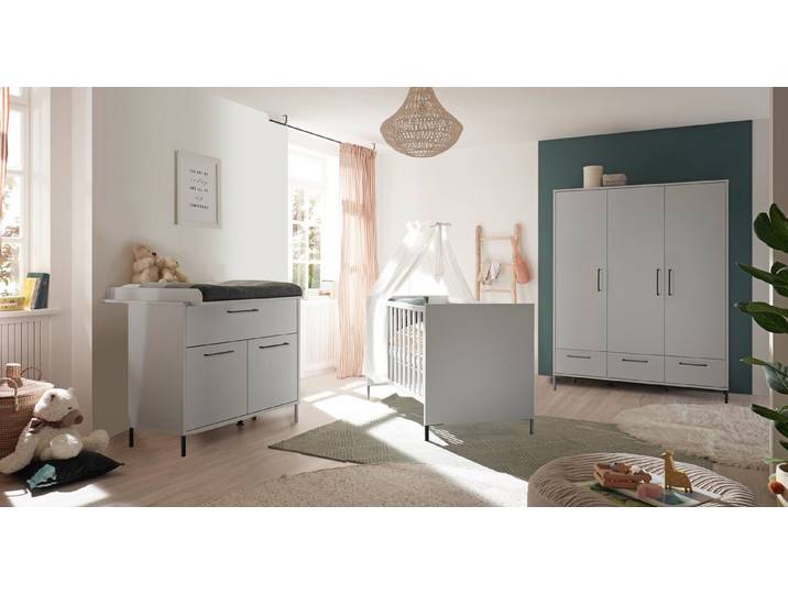 möbel-direkt.de Babyzimmer-Komplettset Kinderzimmer Set Olaf