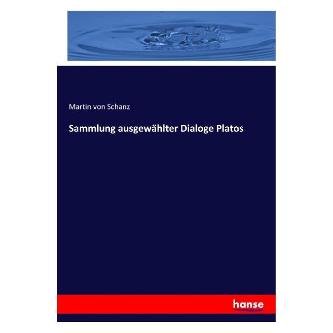 Hansebooks Sammlung ausgewählter Dialoge Platos (55886051)