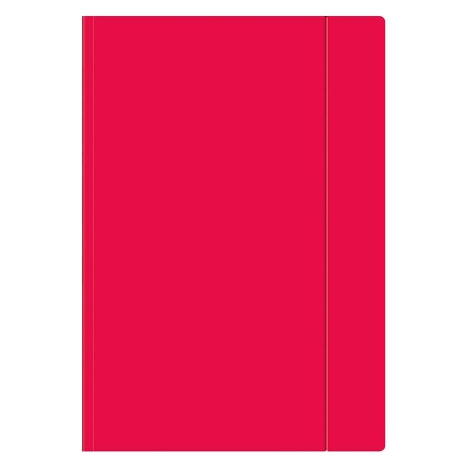 Interdruk Ordner mit Gummizug A4 + Fluo Himbeere (10 Stk.) (A4+, 10 Stk.) (35676311)
