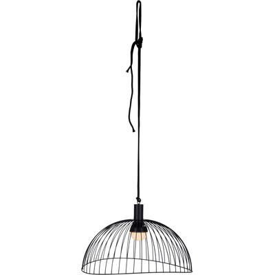 Außen-Deckenleuchte JUST LIGHT "DAVID", schwarz, Ø:46cm, Leuchten, LED