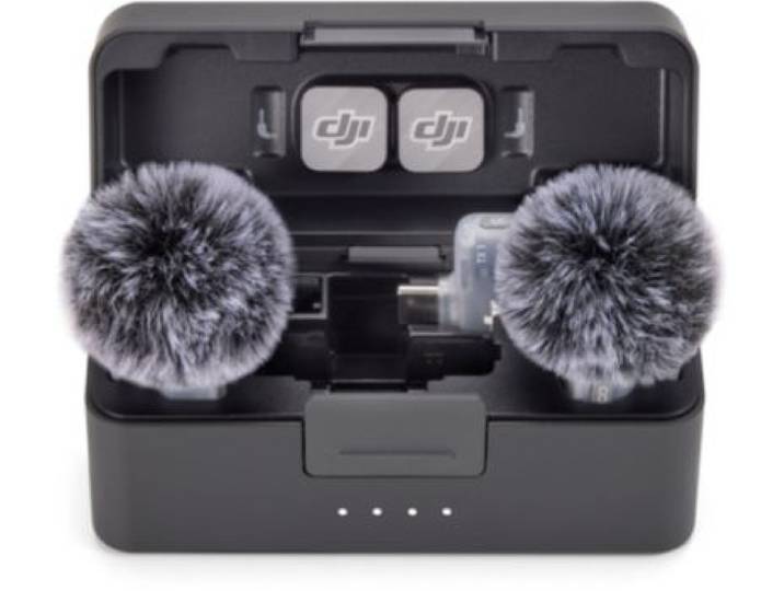 Dji - Micro Mic Mini 2 (2 Tx+1 Mobile Rx+Chargeur)