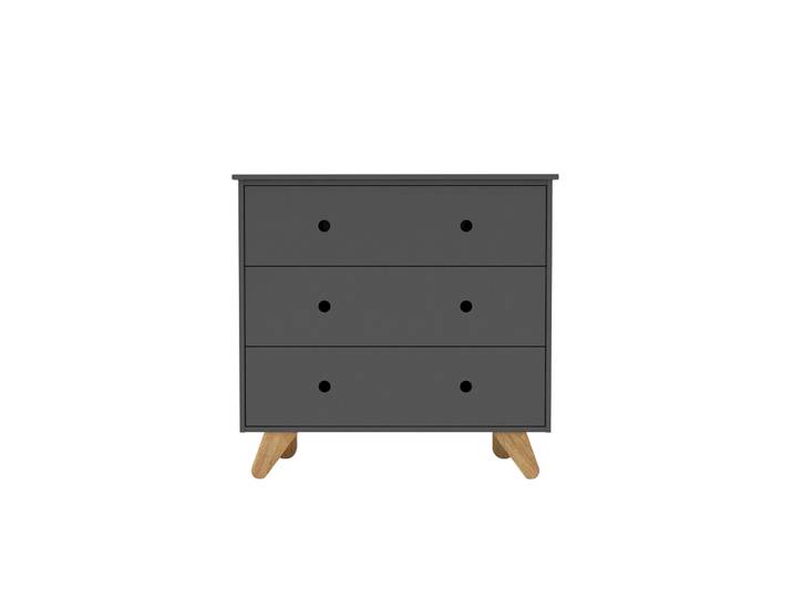 Kommode Akai grau Pinie/MDF B 95 T 50 H 90 cm