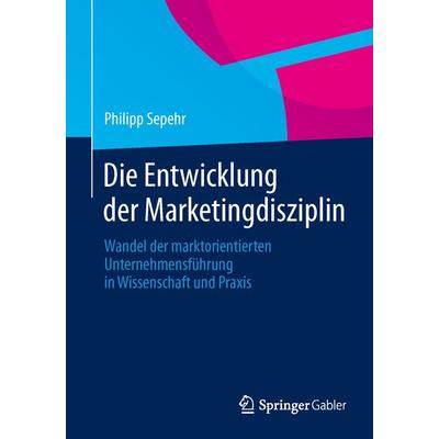 Die Entwicklung der Marketingdisziplin, Taschenbuch von Philipp Sepehr, Springer Fachmedien Wiesbaden GmbH, 978-3-658-03898-4
