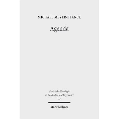 Agenda, Taschenbuch von Michael Meyer-Blanck, Mohr Siebeck, 978-3-16-152632-9