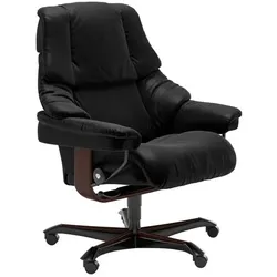 Stressless Bürostuhl Reno Office Leder Schwarz Batick Black