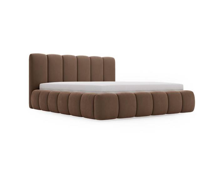 Graingold Polsterbett Cloud 180x200 Braun, 180x200 cm, Schlafzimmer, Betten, Polsterbetten