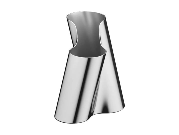 Georg Jensen Vase Lituus moyen 20,4 cm Acier inoxydable