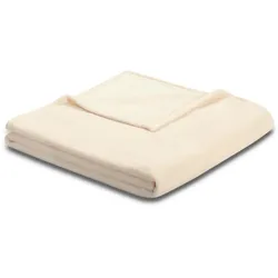 Biederlack Wohn- und Kuscheldecke 'Soft & Cover' 150 x 200 cm Creme
