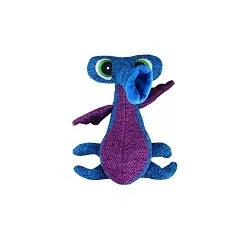 KONG Woozles Blue Medium | Hundespielzeug mit Quietscher