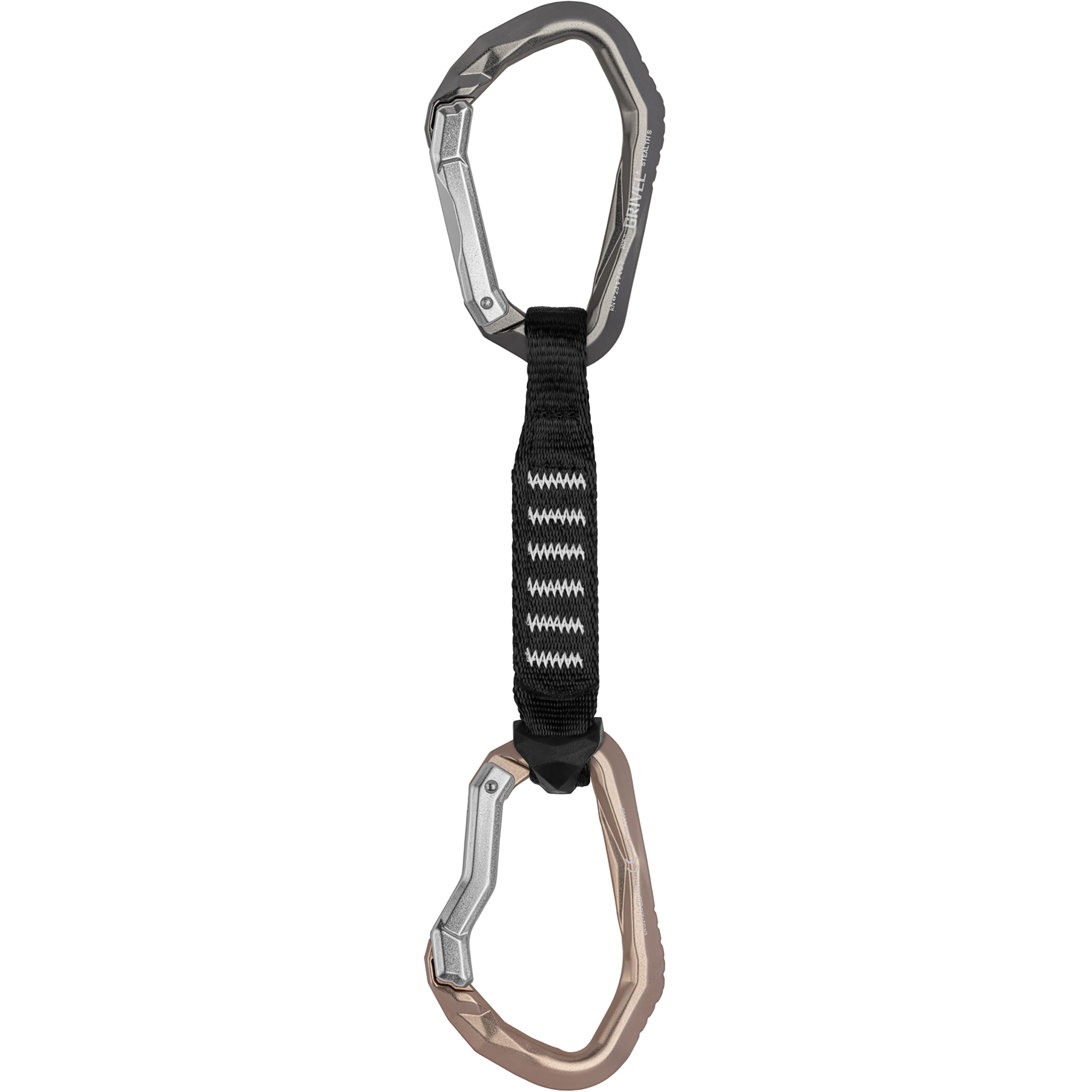 Grivel Sport Stealth Expresse Express-Sets weiss Größe 18cm Alpinklettern | Sportklettern | Eisklettern