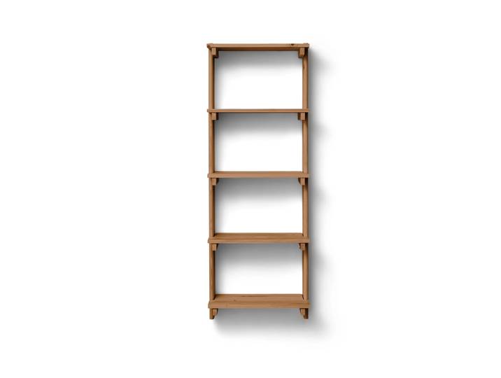 Form & Refine Étagère murale Beam Shelf Deep brown pine, 60x167x25 cm