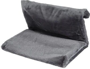 Uplift Treasures Luxury Hanging Cat Radiator Bed Warm Fleece Hammock grey