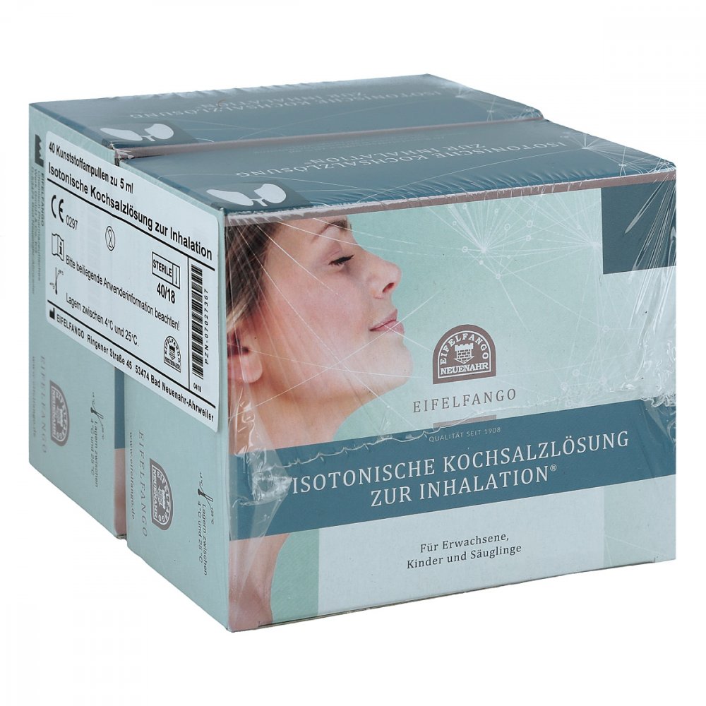 EIFELFANGO GmbH & Co. KG Isotonische Kochsalzlösung zur Inhalation 07027367