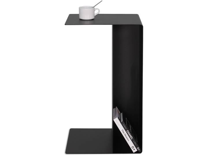 Spinder Design Beistelltisch Hesta schwarz Stahl B 30 H 68 cm