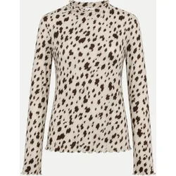 Longsleeve Zahara mit Cow-Print Mehrfarbig XL