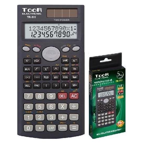Toor Electronic Kalkulator TR-511 (kkk0800025) (Batteriebetrieb, Solarenergie) (kkk0800025)