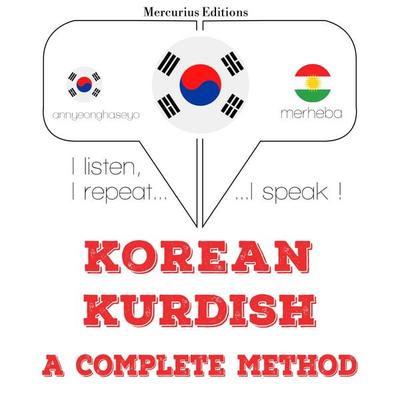I am learning Kurdish - JM Gardner, Audio, 9782821139015