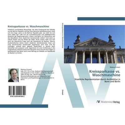 Kreissparkasse vs. Waschmaschine, Taschenbuch von Markus Ermert, AV Akademikerverlag, 978-3-639-44164-2