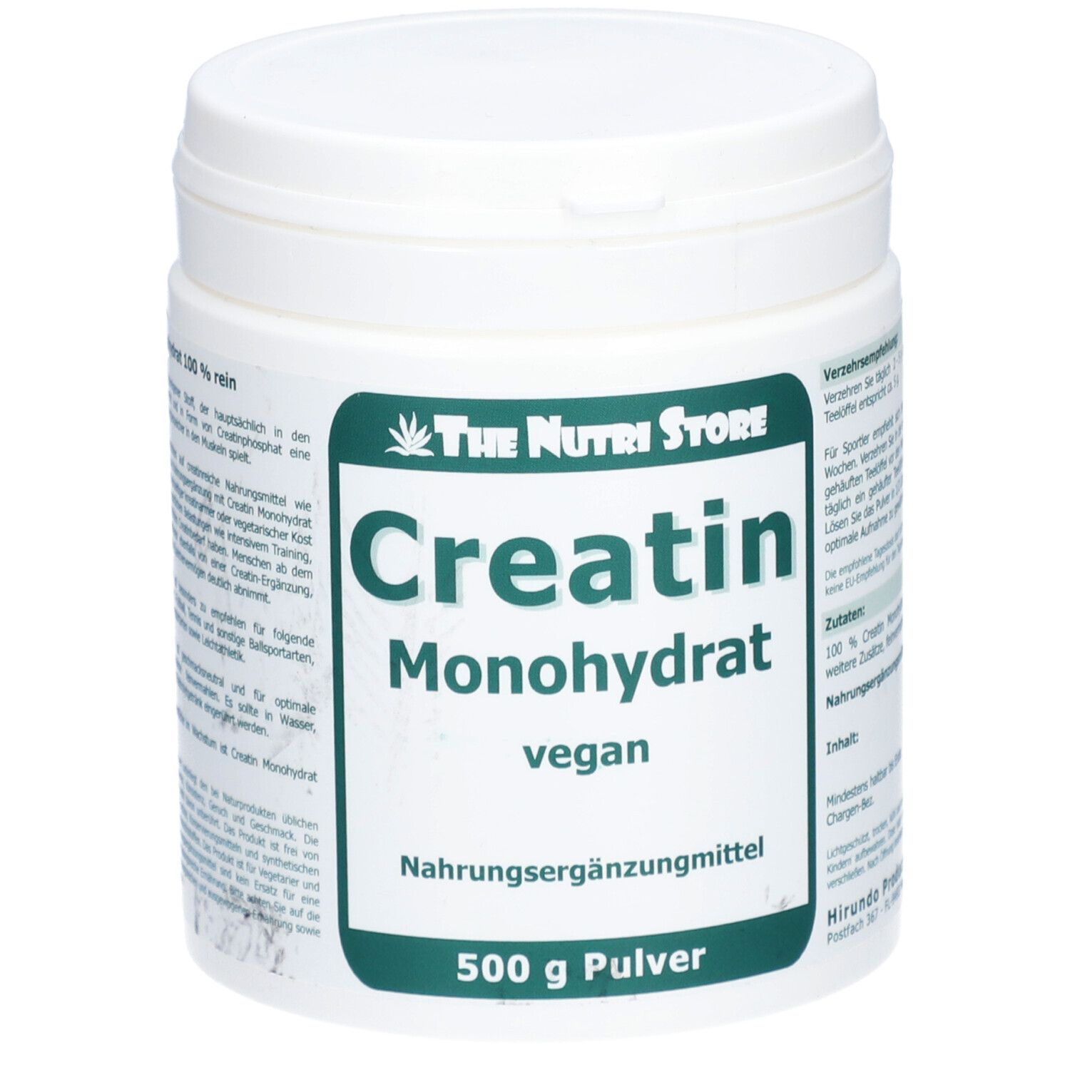 Creatin Monohydrat 100% rein Pulver 500 g