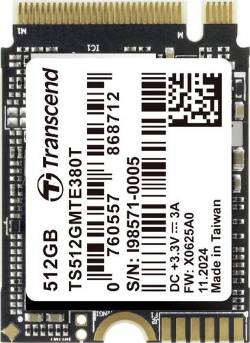 Transcend 1TB Interne M.2 PCIe NVMe SSD TS1TMTE380T