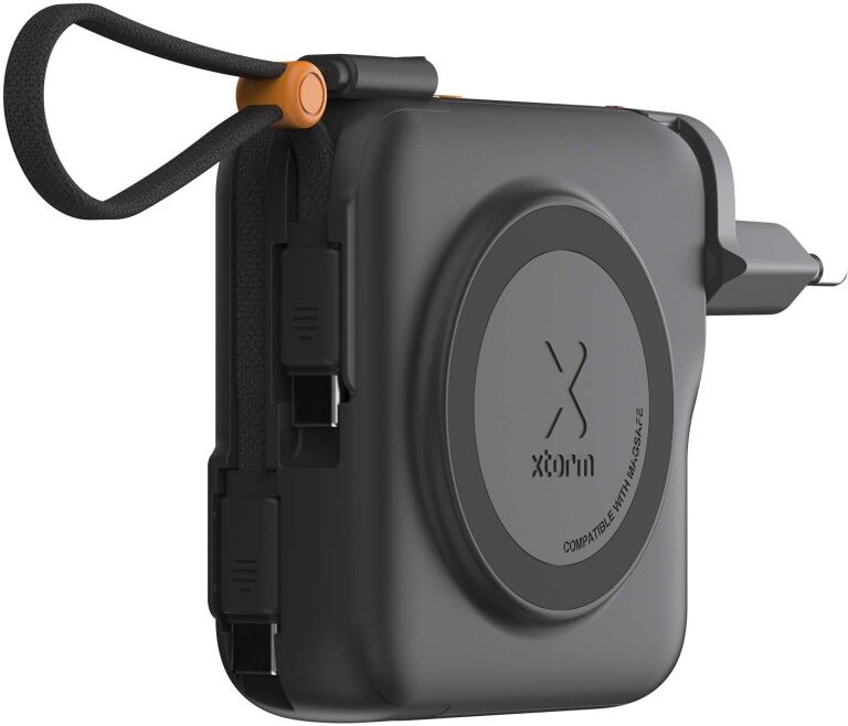 Chargeur de voyage 3-en-1 personnalisable 30 W Xtorm TravelPro noir